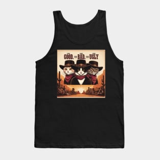 Cowboy Cats. Tank Top